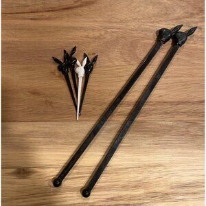 Vintage 1970s Playboy Bunny Drink Stirrers/Swizzle Sticks Set of 6 Barware